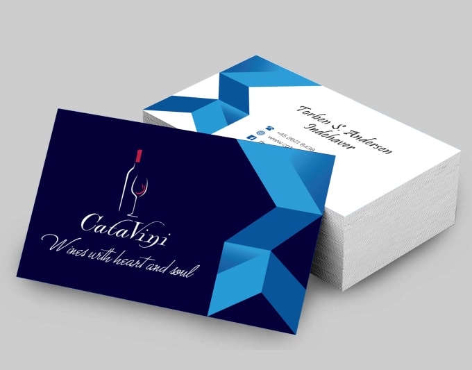 I will design simple business card