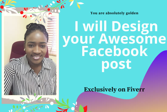 I will design your awesome facebook post