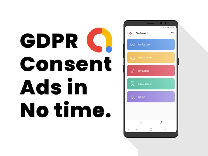 I will do admob mediation, add gdpr consent in android app