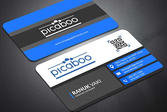 I will do two awesome business card for you