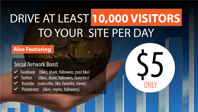 I will drive unlimited organic traffic to your site
