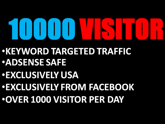 I will drive USA targeted website traffic from facebook