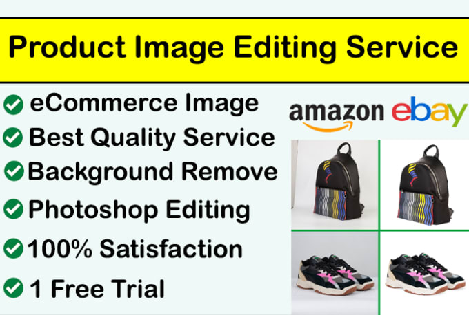 I will ecommerce product image editing for online shop