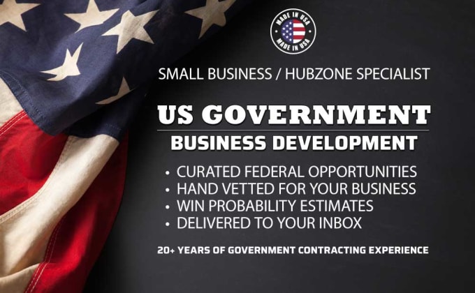 I will find government bids for your company