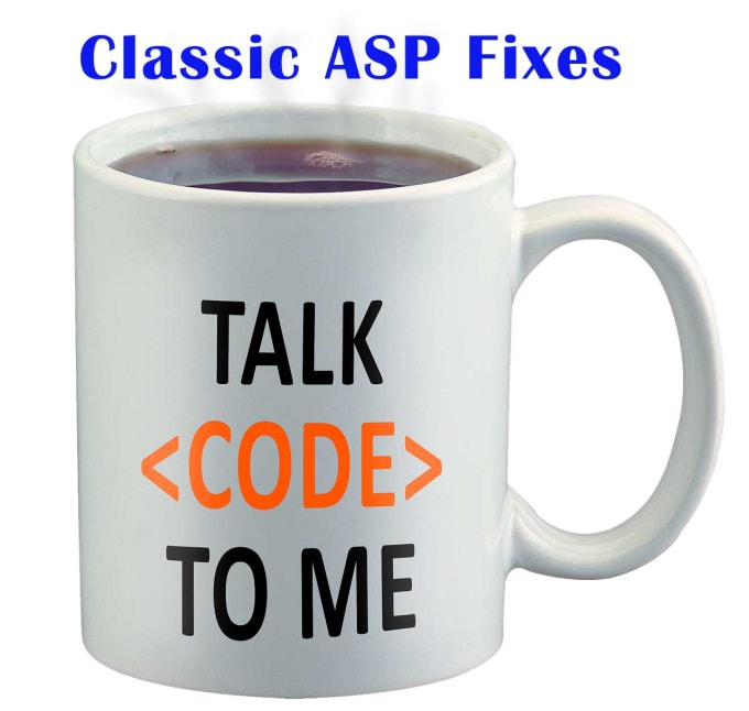 I will fix and troubleshoot classic asp site