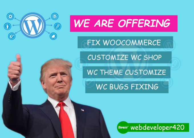 I will fix wordpress woocommerce issues,bug fixing