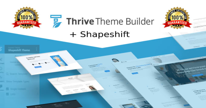 I will install thrive theme builder shapeshift