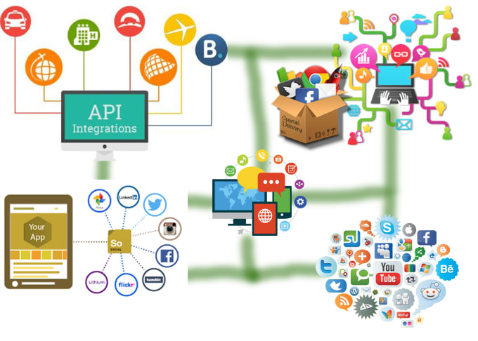 I will integrate social and google api in application