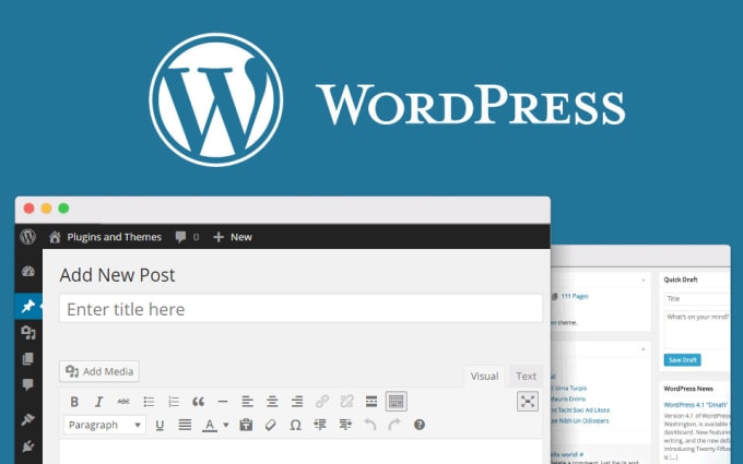 I will make a wordpress website for you in 12 hours with SEO plugin