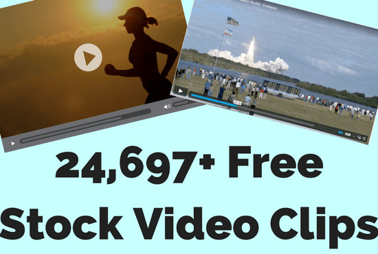 I will pdf of sites with over 24,697 FREE stock video clips