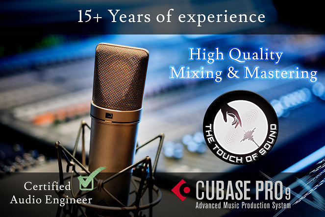 I will professionally mix and master your track in cubase 9