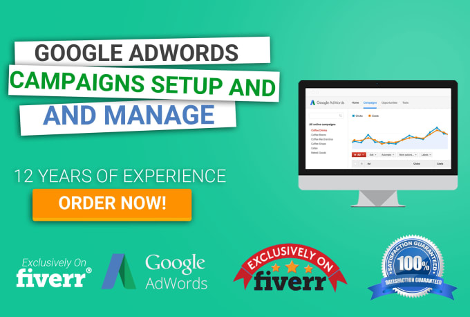 I will setup and manage your google adwords campaign successfully
