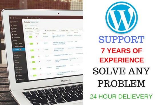 I will solve your wordpress errors and issues