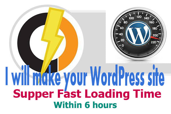 I will speed up your wordpress website