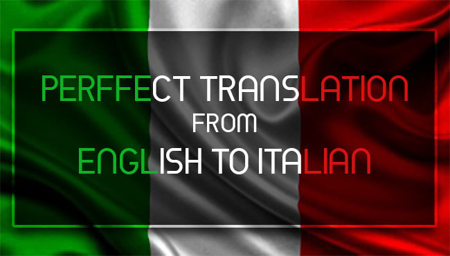I will translate up to 500 words into italian for you