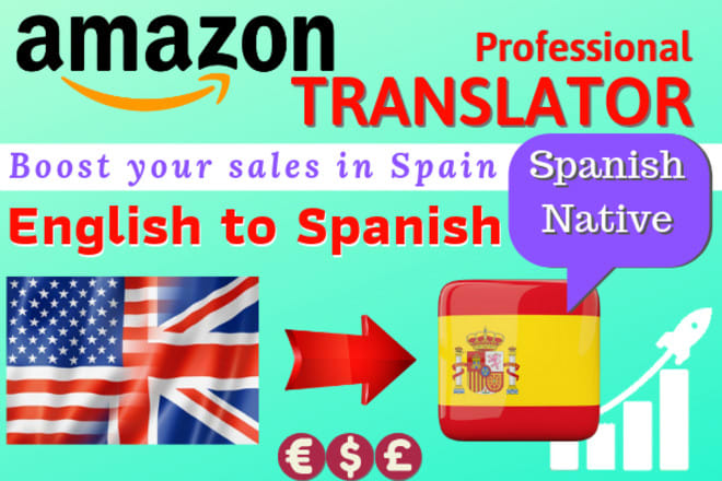 I will translate your english listing for amazon spain