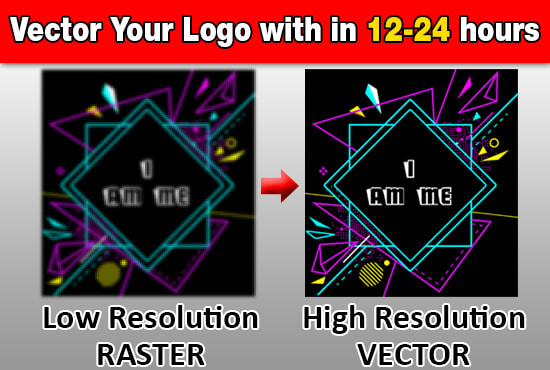 I will vectorise logo, redraw in high resolution ai, pdf, eps