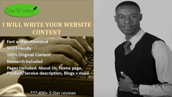 I will write all your website content