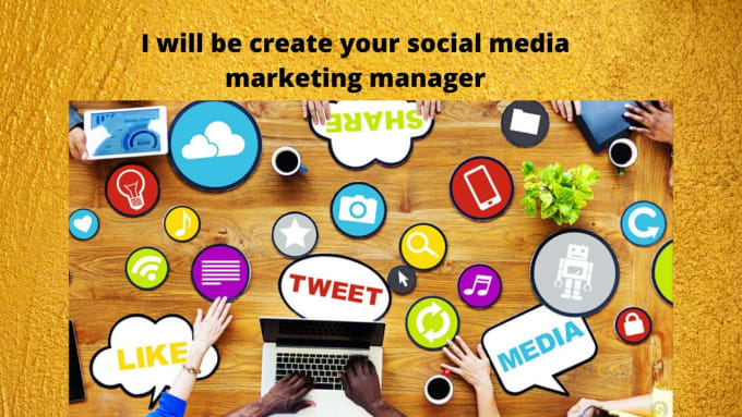 I will be create your social media marketing manager