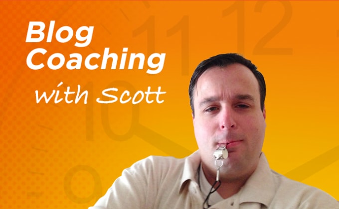 I will be your blogging coach