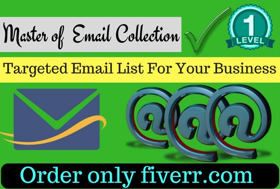 I will collect targeted email list