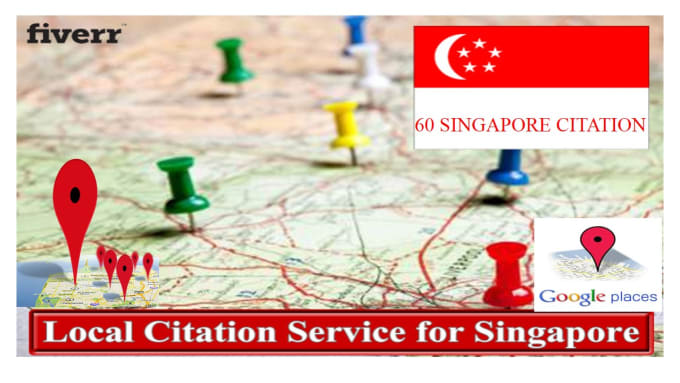 I will create 60 Live local Citation for SINGAPORE