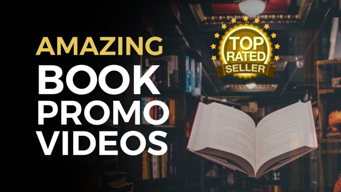 I will create an amazing book promotion video