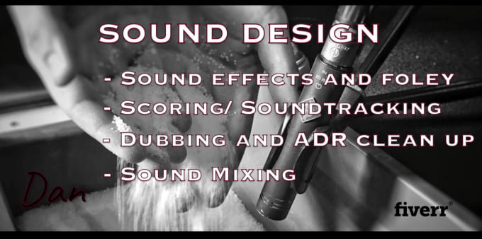 I will create and mix special sound effects and  foley for your film
