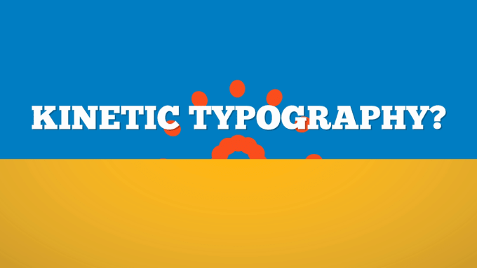 I will create custom kinetic typography animated video