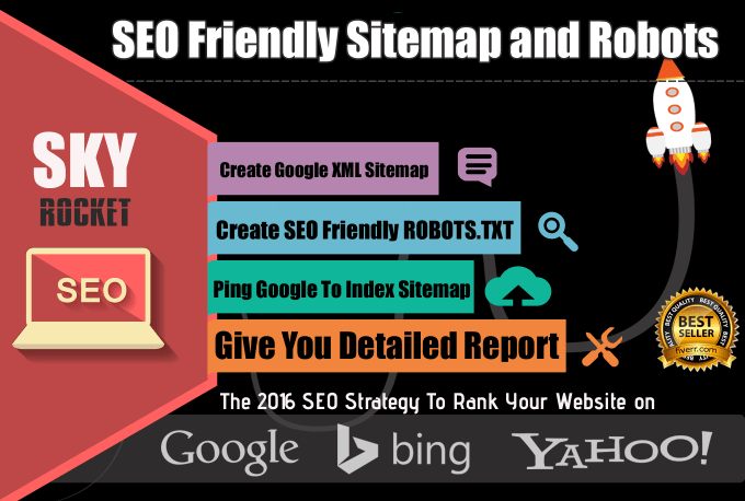 I will create google friendly xml sitemap