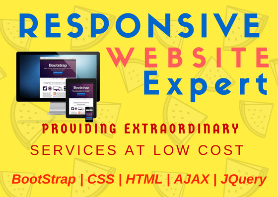 I will create Responsive Single page website using Bootstrap, HTML5