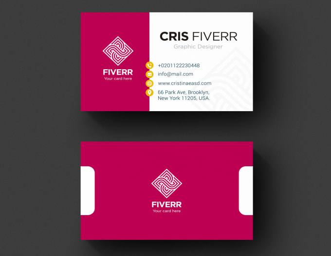 I will design a business card