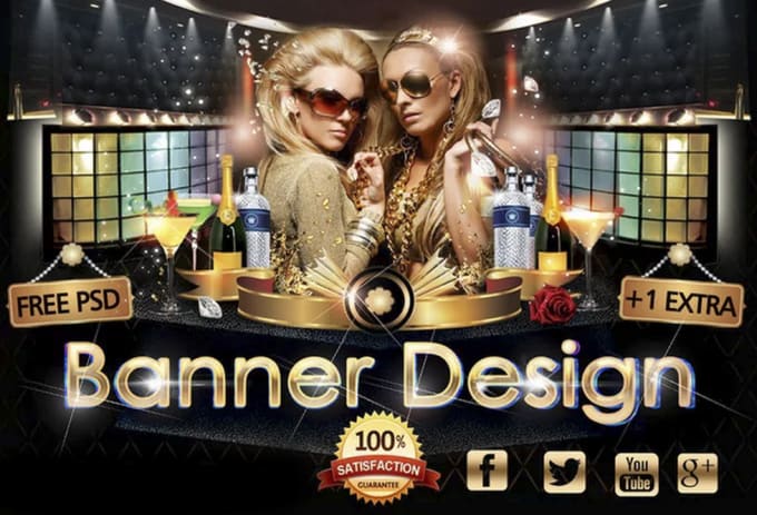 I will design a creative banner, header for your website or Facebook page