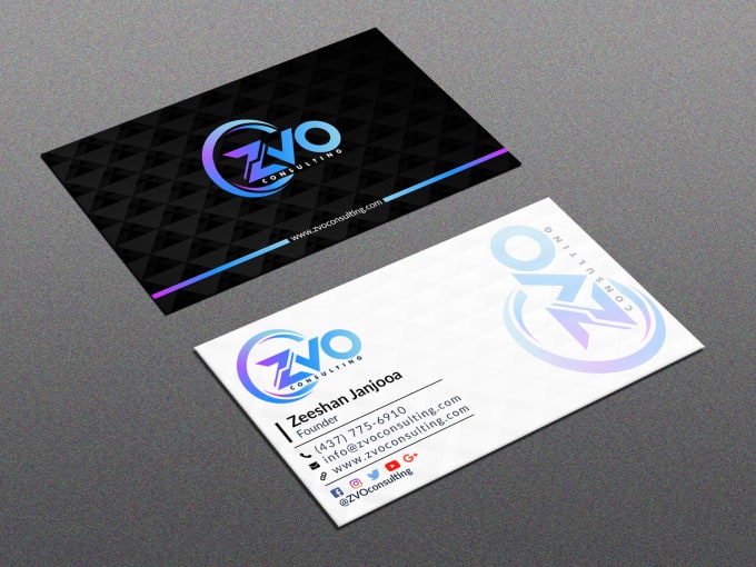 I will design amazing 2 side business card within 24 hrs