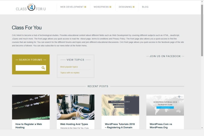 I will design and develop a complete responsive wordpress website