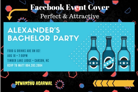 I will design attractive facebook event cover