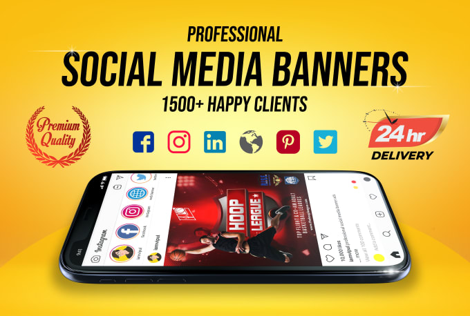 I will design awesome  instagram and facebook promotional banner ad