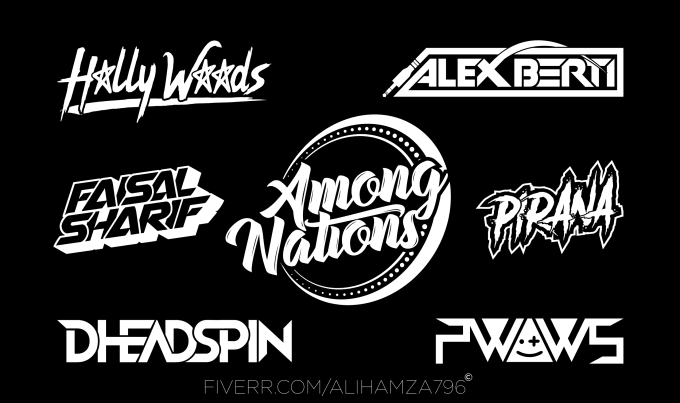 I will design custom dj, band, music, text or any business logo