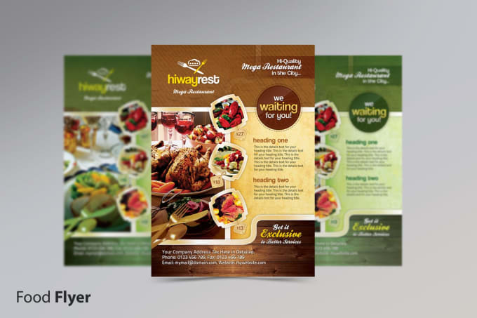 I will design  flyer,brochure poster with wow effect