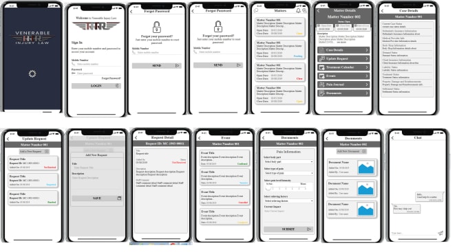 I will design impressive wireframe for your mobile and web app