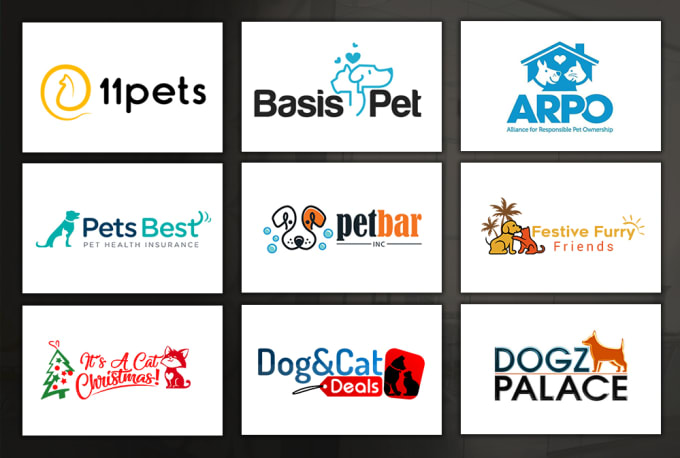 I will design logo for pets shopify, online store