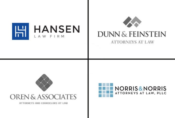 I will design modern attorney law firm logo