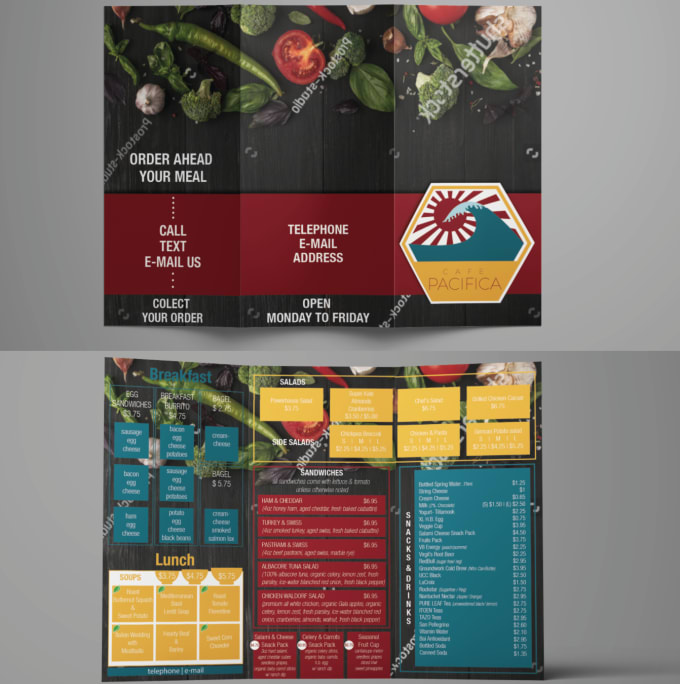 I will design modern, eye catching brochures, flyers, posters