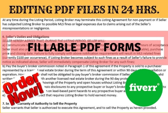 I will design professional fillable, writable PDF form in 10 hours