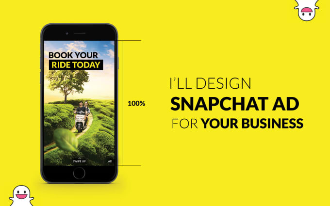 I will design snapchat ad and filter