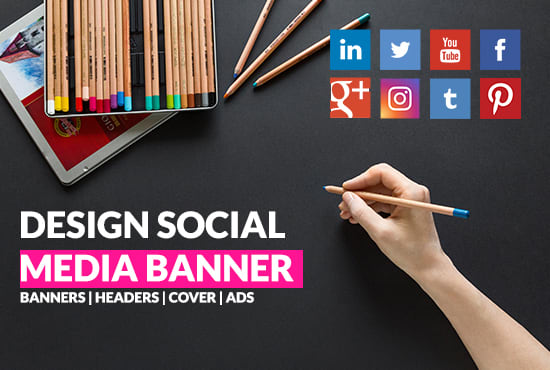 I will design social media banners