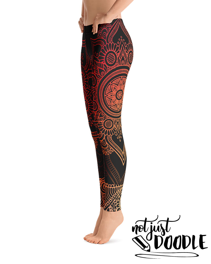 I will design yoga pants or leggings