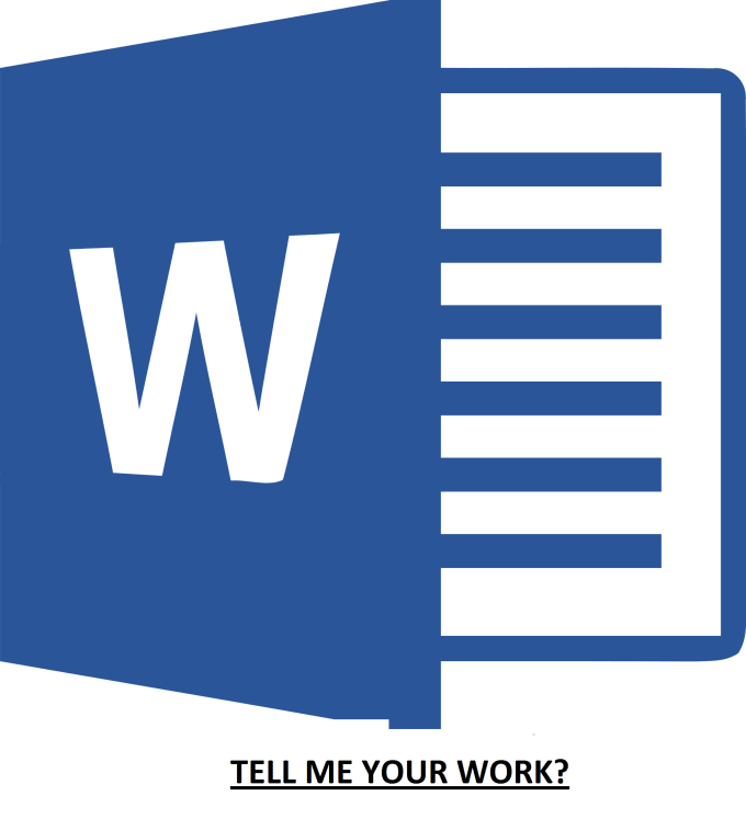 I will do any type of work on ms word, excel or powerpoint