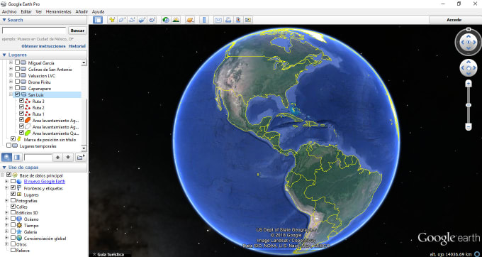 I will do anything you need on google earth pro