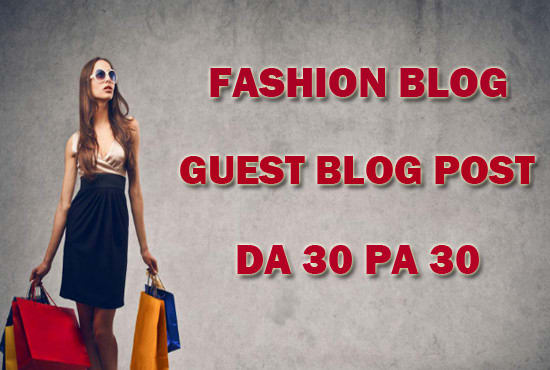 I will do da 30 fashion guest post